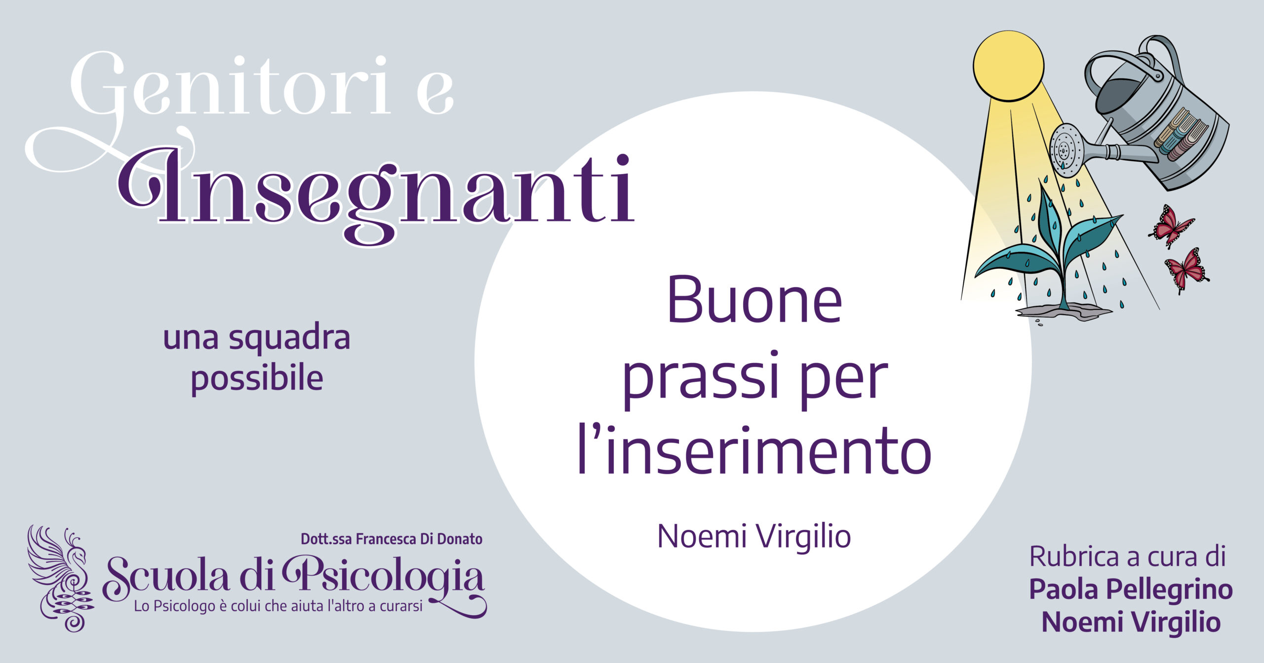 3. Buone prassi per l’inserimento. Noemi Virgilio