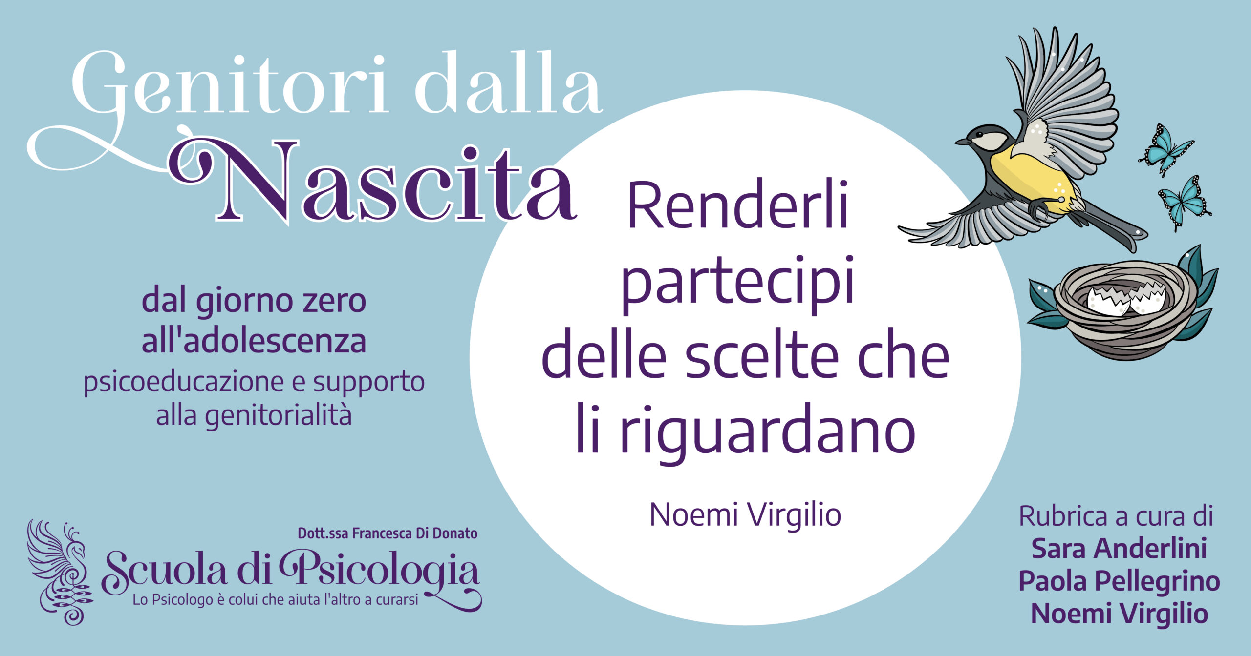 29. Rendere i figli partecipi delle scelte che li riguardano. Noemi Virgilio