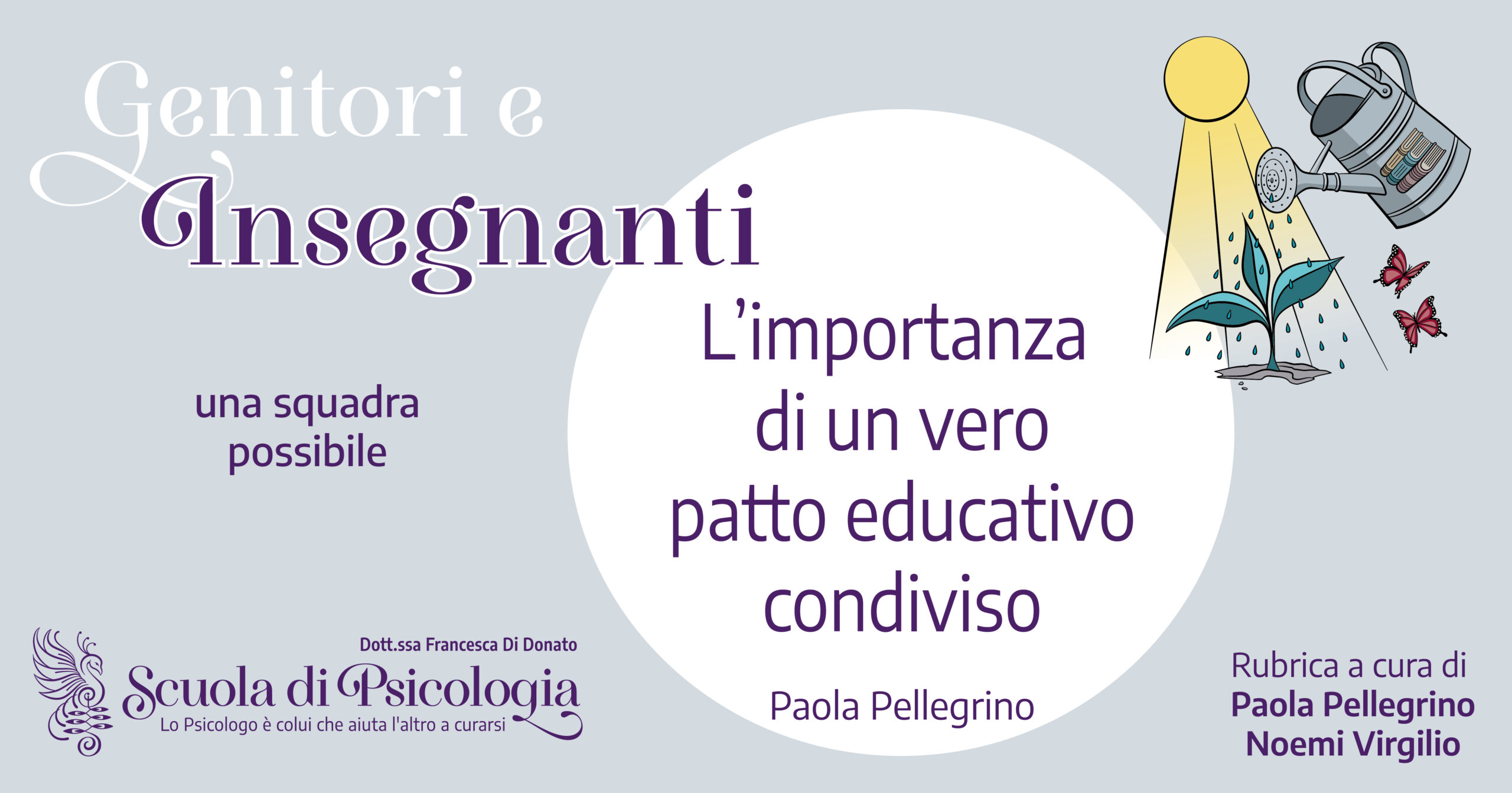 18. L’importanza di un vero patto educativo condiviso. Paola pellegrino