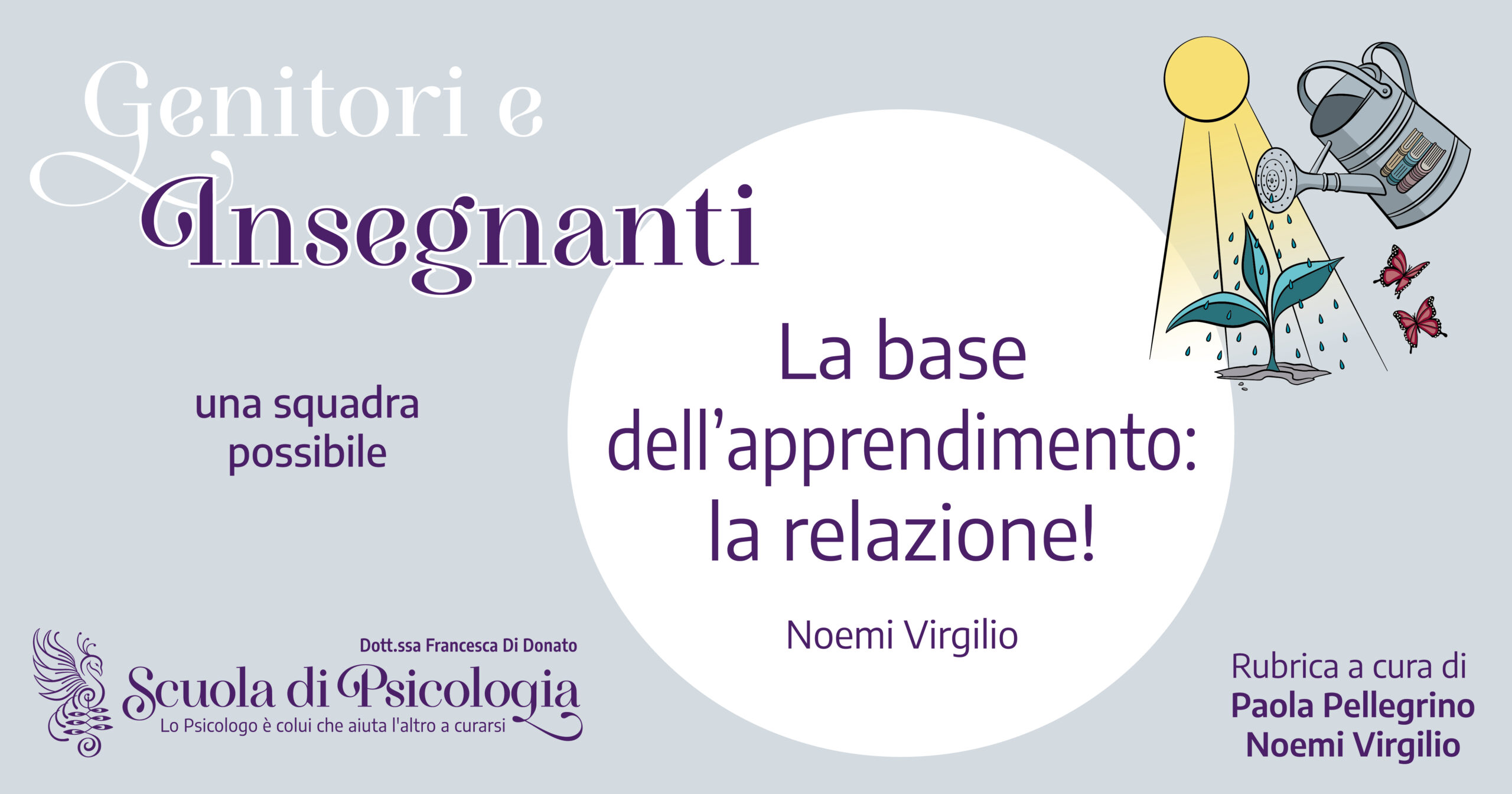 19. La base dell’apprendimento: la relazione! Noemi Virgilio